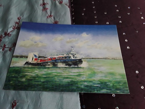 Postcard the hovercraft from - postcard,