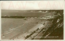 Bournemouth Pier From East Cliff 1934 Real Photo Excel Series 222