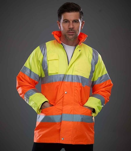 Yoko vis contrast jacket - hi-vis,