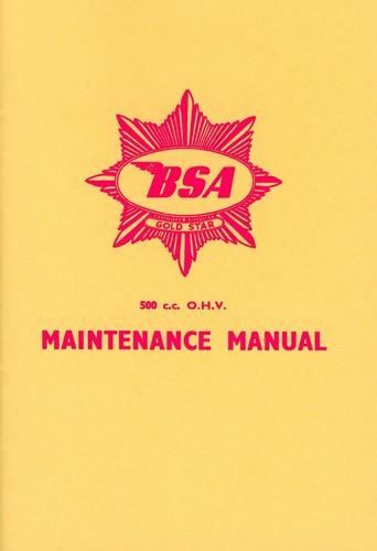 Bsa gold stardbd34 - bsa,