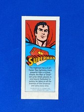 DC Comics 1978 Weetabix Comic