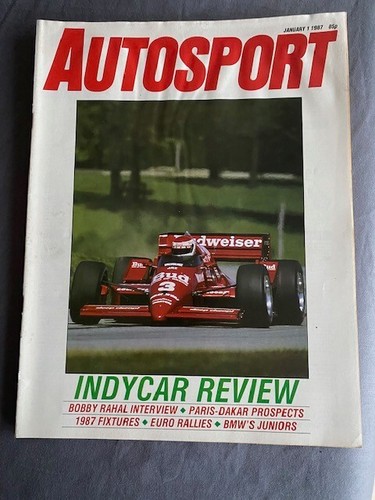 Autosport magazine 1987 - autosport, multi