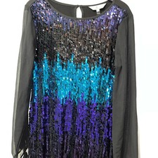  Sequin Dress/tunic Size 12 By Billie & Blossom 