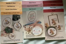 Framecraft Cross Stitch Pattern Cards - 11 Different Design- various