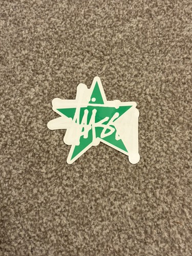 Stussy star sticker green - sticker,