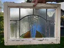 1930s Vintage Stain Glass