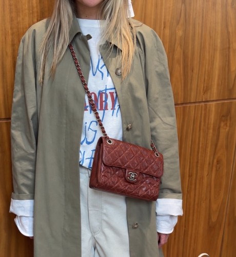 Chanel classic flap brown - classic,