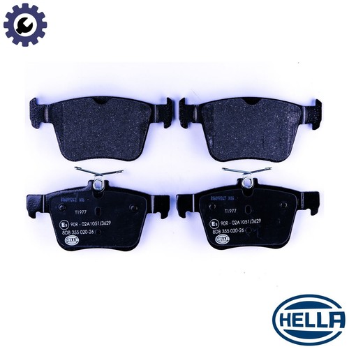 Brake pad set disc - brake, 8db