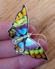 Sterling Silver Enamel Large