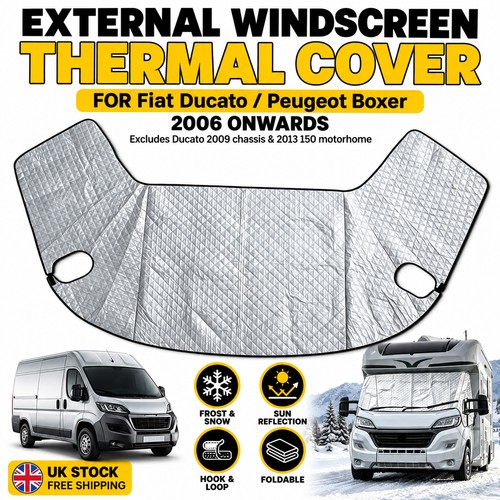Motorhome thermal windscreen - motorhome,