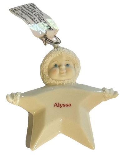 Alyssa snowbabies snow - “alyssa”,