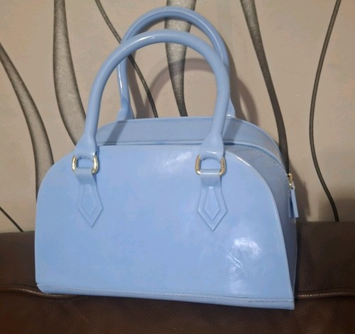 Ladies tote light blue bag - tote,