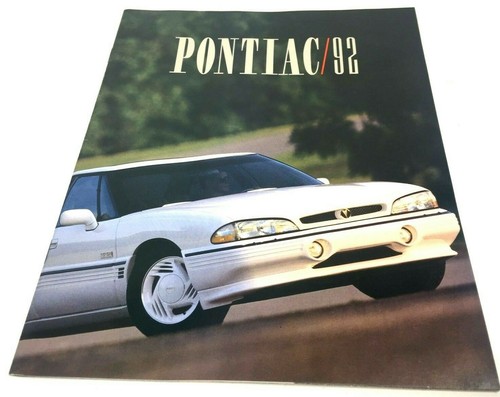 Pontiac 1992 sales catalog - sales,