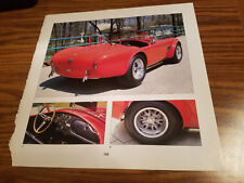 427 SHELBY COBRA INTERIOR HALIBRAND WHEELS MAGAZINE ADVERTISEMENT PRINT AD 