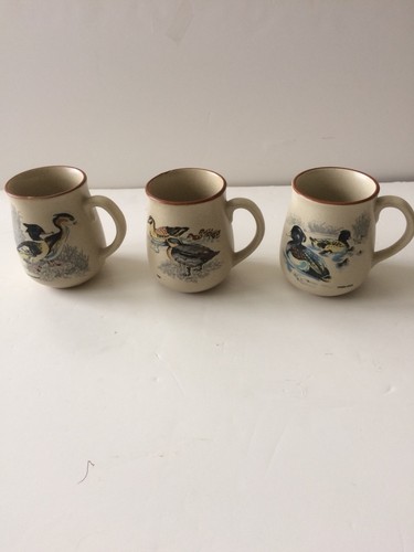 Game hunting duck stoneware - game,