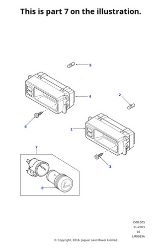 Land rover cigarette lighter - land,