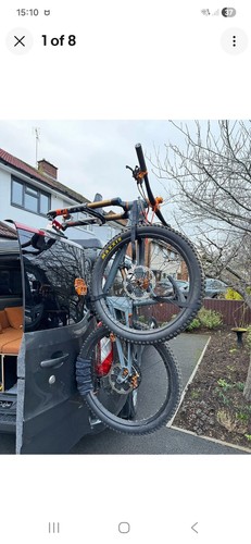 Bike rack drill rear - , door