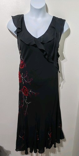 Black sequin beaded - sequin,