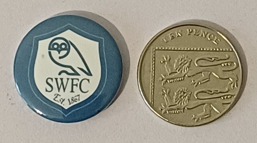 Sheffield wednesday button - sheffield,