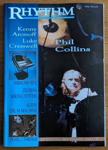 Phil collins rhythm - phil, magazine