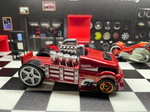 Hot wheels crate racer red - racer,