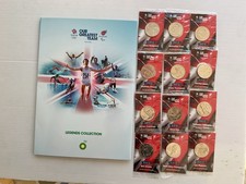 London 2012 Olympic Team GB-bp Legends Collection Album With 12 Unopened Medals