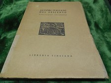 Autori Italiani Del Seicento