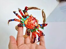 Jumbo Crab handblown glass