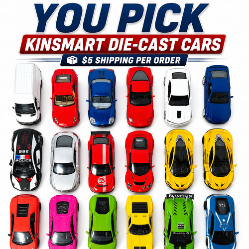Kinsmart diecast pull back - pull,