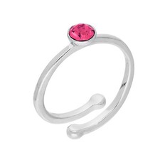 Sterling Silver & CZ Crystal