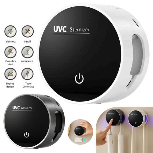 Toothbrush sanitizer case - uv,
