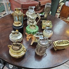 12 Vintage Old Cigarette Table