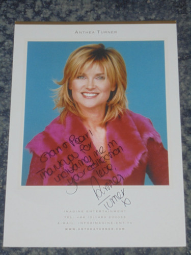 Anthea turner blue - anthea, peter