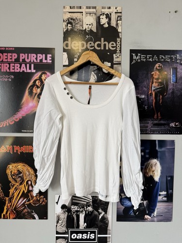 Cop copine vintage white long - vintage,