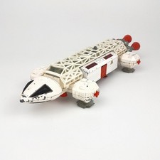 Dinky Toys SPACE 1999 EAGLE TRANSPORTER, WITH POD WHITE ORIGINAL (C11)