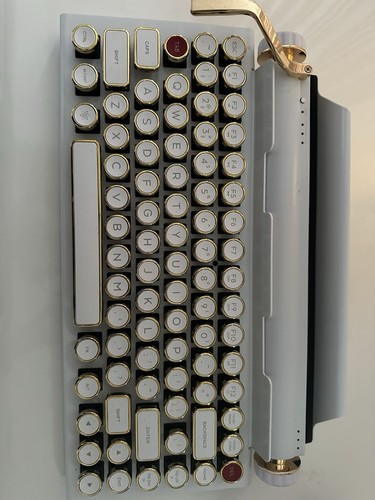 Retro type writer modernised - type,
