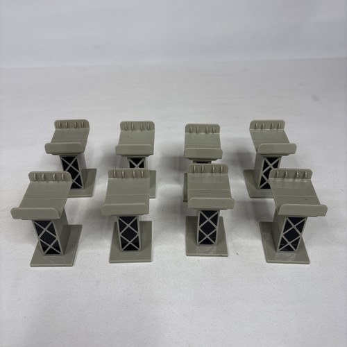 Wooden train track supports - wooden,