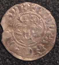 Edward III Penny Hammered 1327