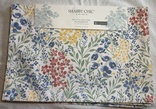 Shabby chic placemats easy - chic,