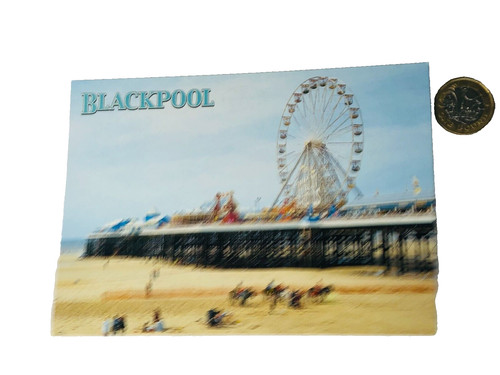 Postcard blackpool pier big - postcard,