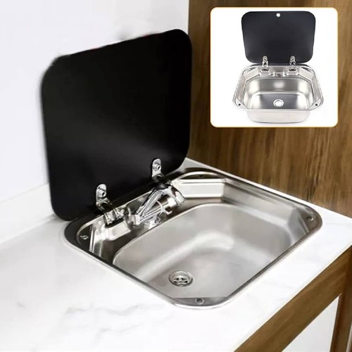 Stainless steel sink with - steel,