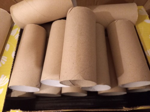 Empty toilet paper - 35,