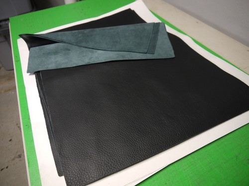 Large smooth leather panels - smooth,