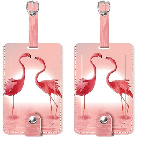 Pink flamingo travel luggage - 2,