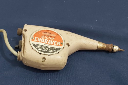 Vintage burgess engraver tool - vintage,