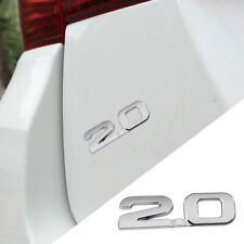 Silver 3D 2.0 Chrome Car