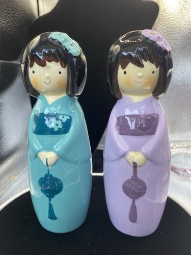 Pair vintage ceramic - pair,