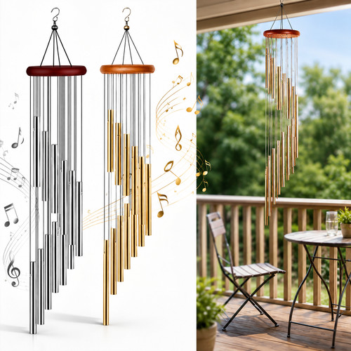Tubes wind chimes - 12,