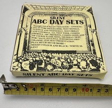 Silent ABC Day Sets - Cinema messages - pause screens - Super 8mm