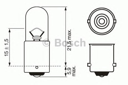 Bosch pure t4w 12v - bosch,